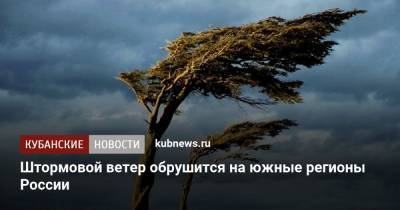 Штормовой ветер обрушится на южные регионы России