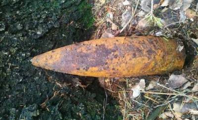 Житель Тюменской области нашел опасный артиллерийский снаряд