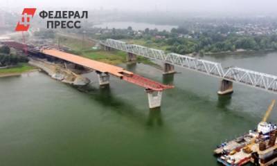 В Новосибирске надводная часть четвертого моста готова на 30 %