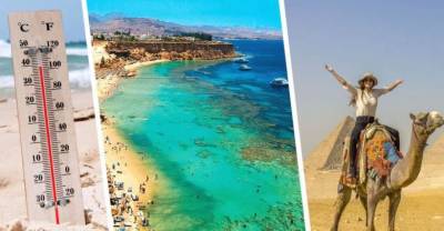Российских туристов на курортах Египта ждёт скачок температуры