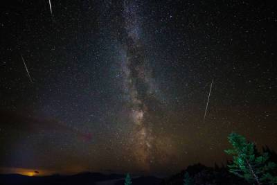 Жители Ленобласти 12 и 14 августа увидят метеорный поток Персеиды