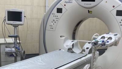 Компьютерный томограф установили в областной больнице имени Н.А.Семашко за 60 млн рублей