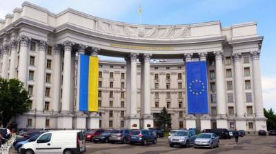 В МИД Украины вызвали временного поверенного в делах Беларуси