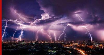 В Москве ожидается "атмосферный фейерверк"