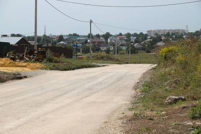 Более 100 км дорог в Туле отсыплют щебнем