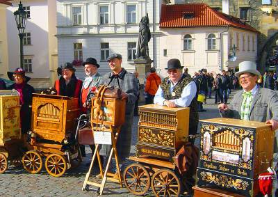 В центре Праги пройдет фестиваль шарманок