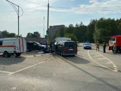 В Калужской области под Обнинском пять человек пострадали в ДТП с участием трёх автомобилей
