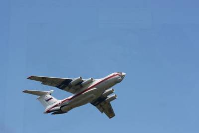 Первый самолет Ил-76 прибыл в Грецию для тушения пожаров