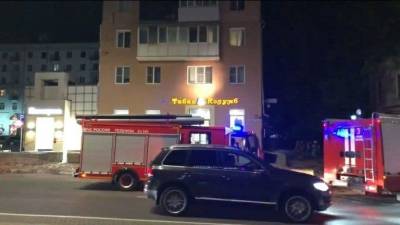 Пожар произошел на площади Горького в Нижнем Новгороде