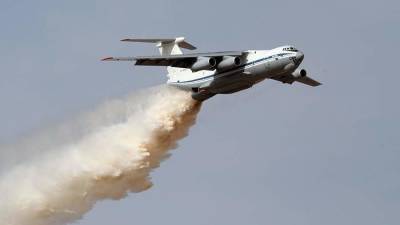 Второй российский Ил-76 прибыл в Грецию для тушения лесных пожаров