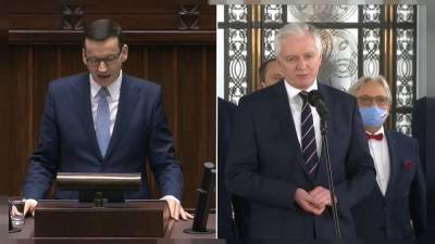 Разногласия привели к развалу правящей коалиции Польши