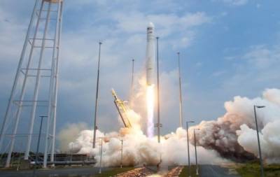 Украино-американскую ракету Antares успешно отправили в космос (ВИДЕО)