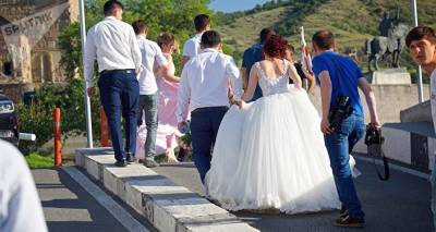 Ах, эта свадьба! Один из ресторанов в Тбилиси "залетел" на десять тысяч