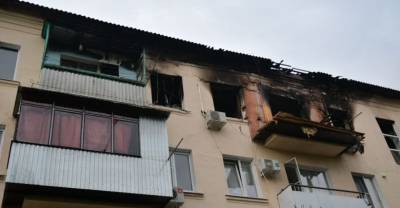 Один человек погиб и двое пострадали при взрыве газа и пожаре в Краснодаре