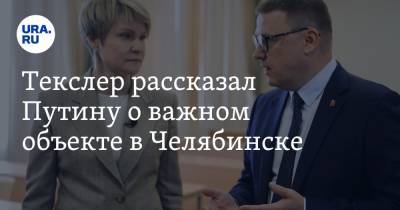 Текслер рассказал Путину о важном объекте в Челябинске. Соратница президента пообещала помощь