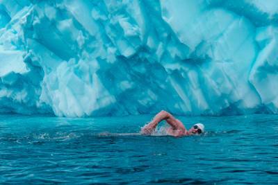 Британец совершит «самый холодный заплыв в мире» ради льда