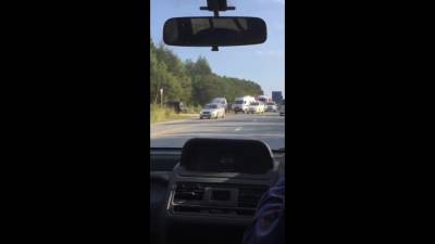Три автомобиля столкнулись на корсаковской трассе