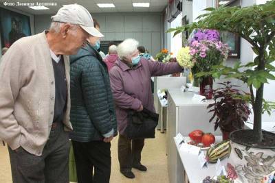 В Кургане в библиотеке имени Маяковского открылась выставка клуба любителей редких растений