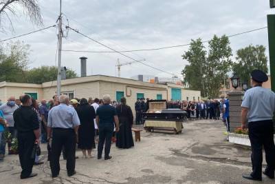 Экс-начальника УВД Рязанской области Ивана Перова похоронили на Скорбященском кладбище
