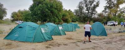 В Волгоградской области против экоактивистов в палаточном лагере возбудили административное дело