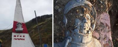 Роскосмос потребует от властей Сахалина восстановить памятник Гагарину