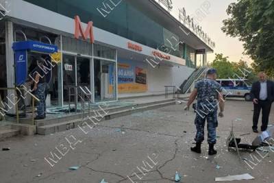 В Приднестровье воры взорвали банкомат в центре города