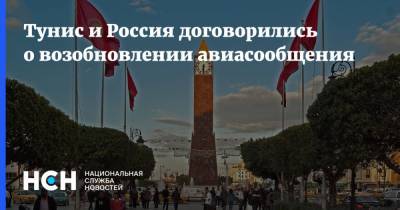 Тунис и Россия договорились о возобновлении авиасообщения