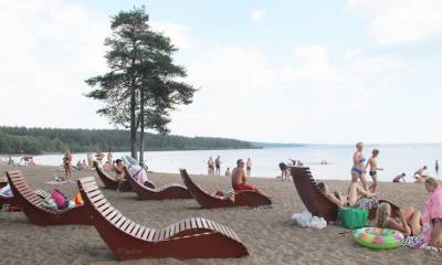 На популярном пляже Петрозаводска отдыхать опасно