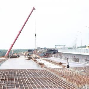 На балочном мосту в Запорожье выполнили 80% работ