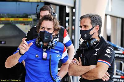 Бривио: Alpine F1 должна удержать пятое место
