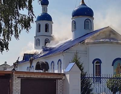 Пожар потушен. Подробности ЧП в Димитровграде