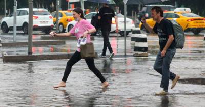 Москвичам пообещали самый «мокрый» день за 20 лет