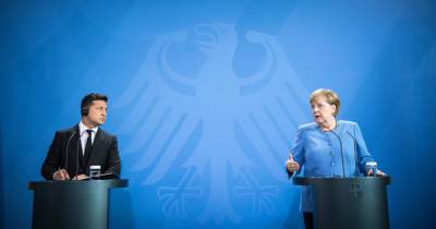 Зеленский и Меркель обсудят гарантии со стороны ФРГ после запуска СП-2