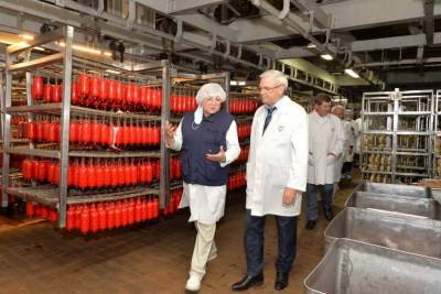Евгений Люлин посетил промышленный комбинат в Дзержинске