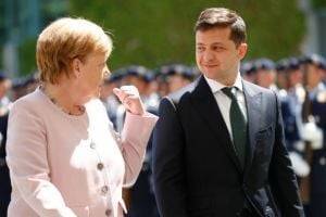 Стала известна повестка дня переговоров Зеленского и Меркель