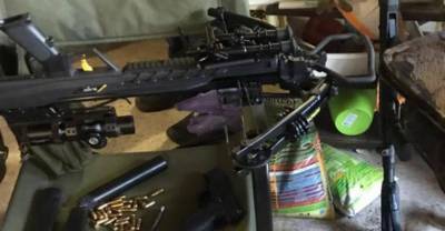 На Украине у депутатов изъяли арсенал огнестрельного оружия