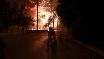 В Греции за поджоги лесов задержали 118 человек и арестовали 18 из них