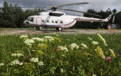 Вертолет с 16 людьми на борту упал в районе Кроноцкого озера на Камчатке