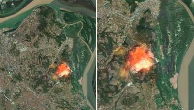 В Сербии горит крупнейшая свалка Европы