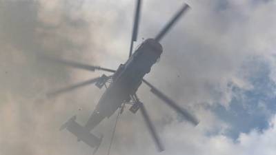 Семь человек нашли после падения вертолета на Камчатке