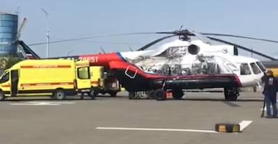 Пострадавших при крушении вертолёта Ми-8 доставили в Петропавловск-Камчатский