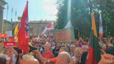 «Возрождение фашизма в Литве». Жёсткое подавление протестов в Вильнюсе – международная реакция и мнения экспертов (+видео)