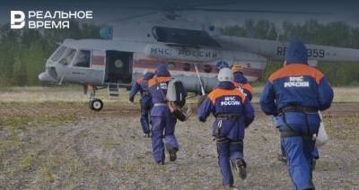 Восемь человек могли погибнуть при падении вертолета в Курильское озеро на Камчатке