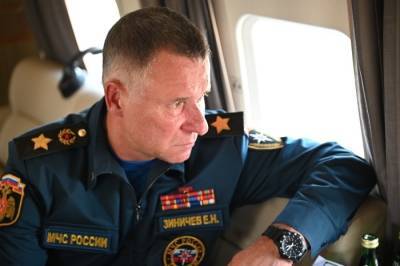 Глава МЧС России прибыл в Якутию для руководства силами по тушению природных пожаров