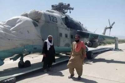 Талибы захватили вертолет Ми-35, подаренный Индией Афганистану