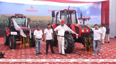 В Индии намереваются организовать сборку тракторов МТЗ
