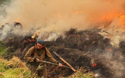 В Якутии лесные пожары вплотную подступают к населенным пунктам