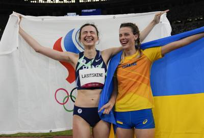 "Политики не было": украинская атлетка объяснила фото с Ласицкене