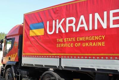 Украина отправила в Литву 38 тонн гуманитарного груза