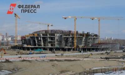 В Новосибирске ледовый дворец возводят с отставанием от графика